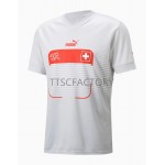 Schweiz Fodboldtrøjer Udebanesæt World Cup 2022 Kort ærmer